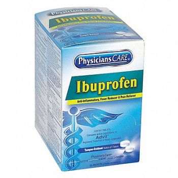 PHYSICIANSCARE Pain Relief Tablet PK50, 39N839