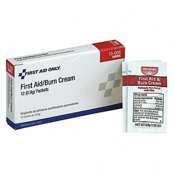 FIRST AID ONLY Burn Cream PK12, 39N910
