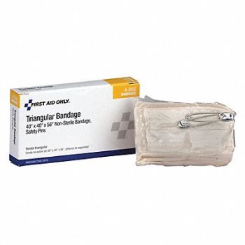 FIRST AID ONLY Bandage Flesh No Muslin Blend Unitized, 39N977