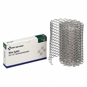 FIRST AID ONLY Pac-Kit Wire Splint 3-3/4 x 30 in., 39P022