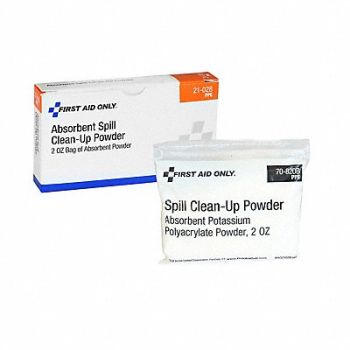 FIRST AID ONLY Spill Clean-Up Powder 2 oz., 39P054