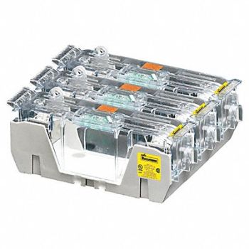 BUSSMANN Fuse Block 201 to 400A K5/H 3 Pole, 39P342