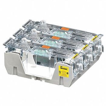 BUSSMANN Fuse Block 401 to 600A K5/H 3 Pole, 39P345