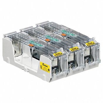 BUSSMANN Fuse Block 201 to 400A K5/H 3 Pole, 39P374