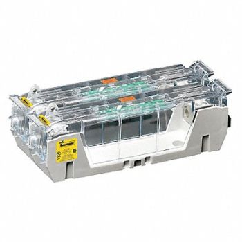 BUSSMANN Fuse Block 61 to 100A R 2 Pole, 39P379