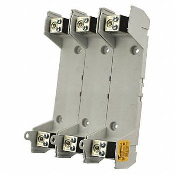 BUSSMANN Fuse Block 61 to 100A R 3 Pole, 39P380