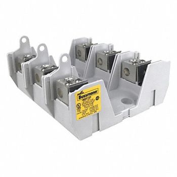 BUSSMANN Fuse Block 61 to 100A J 3 Pole, 39P401
