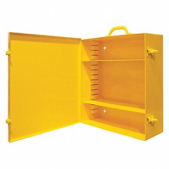 DURHAM MFG Spill Cabinet 16-1/4 H 15 L Yellow, 39P490