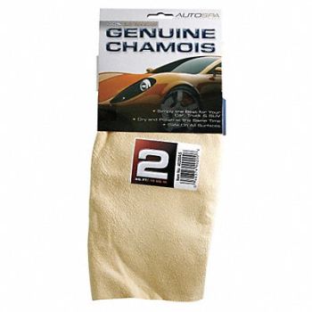 AUTOSPA Full Skin Chamois 2 Sq. ft Sheepskin, 39R437