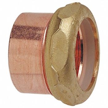 NIBCO Adapter Wrot Copper 1-1/2 Tube CxSJ, 39R504