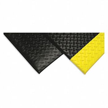 GRAINGER APPROVED Antifatigue Mat Black 2ft. x 3ft., 39R791