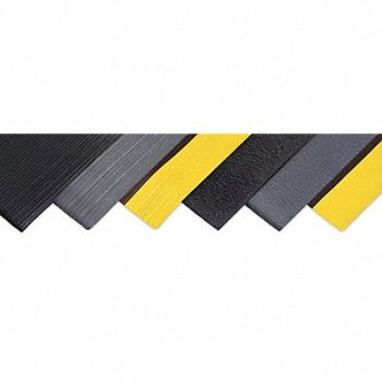 CONDOR Antifatigue Mat Black 2ft. x 3ft., 39R808