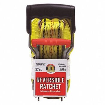 PROGRIP Tie Down Strap Reversible Ratchet 27ft., 39RH06
