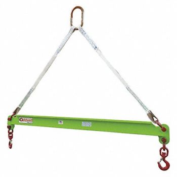CALDWELL Spread Lifting Beam 110-1/2 in Headroom, 39RK74