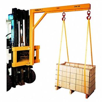 CALDWELL Carriage Forklift Boom 4000lb 6 ft Reach, 39RK55