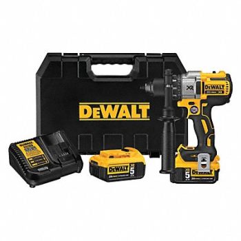 DEWALT Drill Kit Cordless 2000 RPM 20V DC, 39RV96