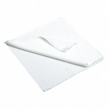 BERKSHIRE Dry Wipe 9 x 9 White, 39T044
