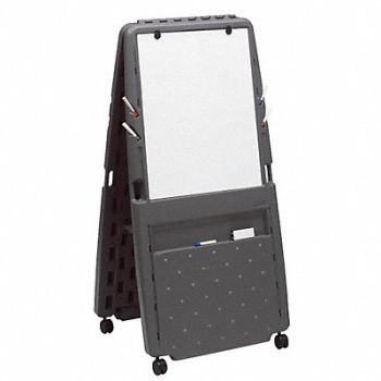 ICEBERG Dry Erase Board 34 x33 Mobile/Casters, 39T704