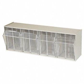 AKRO-MILS Tip-Out Bin Beige Unfinished 8 3/16 in, 39T749