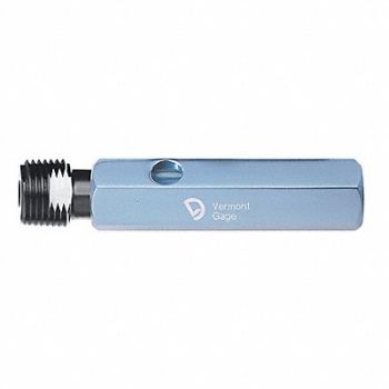 VERMONT GAGE Pipe Thread Plug Gauge Dim Type Inch, 39UJ66