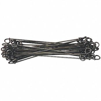 GRAINGER APPROVED Double Loop Ties Wire Ties Bare PK5000, 39UK42