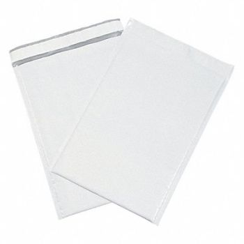 GRAINGER APPROVED Poly Mailers LDPE Self Sealing PK100, 39UK66