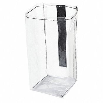 RUBBERMAID COMMERCIAL PRODUCTS Liner 3 3/4 in L Clear, 39UL39