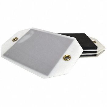 SURFACE SHIELDS Surface Sled 18 in.LWhite PK4, 39UM56