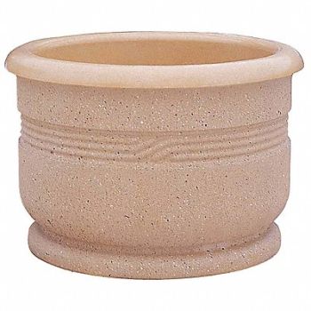 WAUSAU TILE Planter Round 36in.Lx36in.Wx24in.H, 39UM61