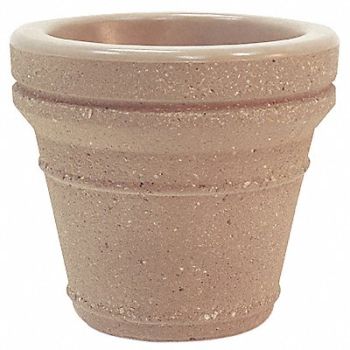 WAUSAU TILE Planter Round 20in.Lx20in.Wx18in.H, 39UM70