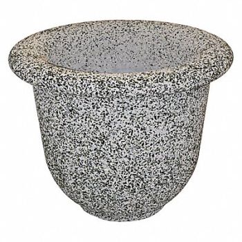 WAUSAU TILE Planter Round 30in.Lx30in.Wx24in.H, 39UM78
