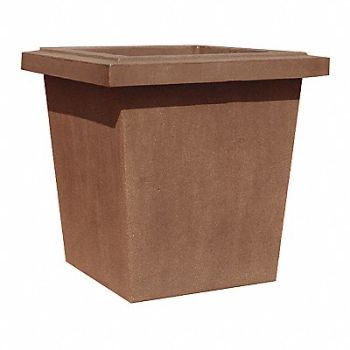 WAUSAU TILE Planter Square 36in.Lx36in.Wx36in.H, 39UN45