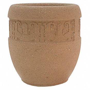 WAUSAU TILE Planter Round 24in.Lx24in.Wx26in.H, 39UN61