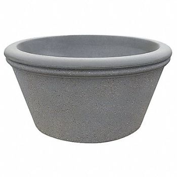 WAUSAU TILE Planter Round 48in.Lx48in.Wx24in.H, 39UN84
