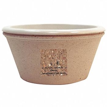 WAUSAU TILE Planter Round 72in.Lx72in.Wx38in.H, 39UN85