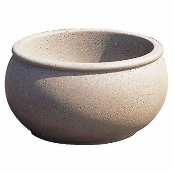 WAUSAU TILE Planter Oval 36in.Lx30in.Wx18in.H, 39UN87