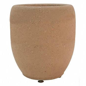 WAUSAU TILE Planter Round 24in.Lx24in.Wx26in.H, 39UN91