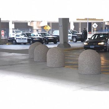 WAUSAU TILE Bollard Round 30in.Lx30in.Wx32in.H, 39UP44