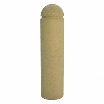 WAUSAU TILE Bollard Round 12in.Lx12in.Wx48in.H, 39UP57