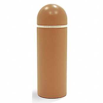 WAUSAU TILE Bollard Round 12in.Lx12in.Wx36in.H, 39UP61