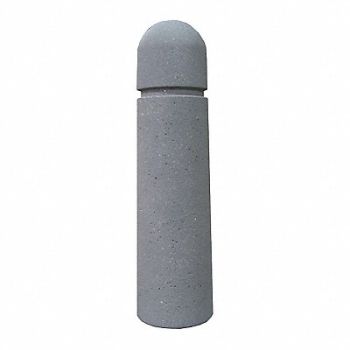 WAUSAU TILE Bollard Round 14in.Lx14in.Wx52-1/2in.H, 39UP65
