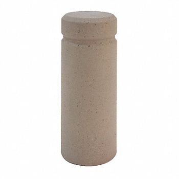 WAUSAU TILE Bollard Round 14in.Lx16in.Wx39in.H, 39UP85