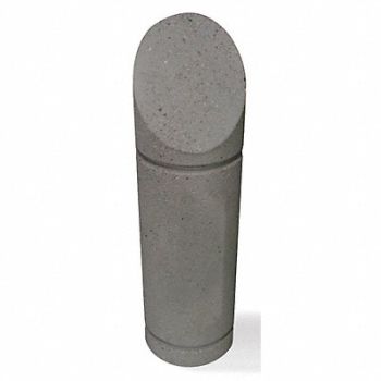 WAUSAU TILE Bollard Round 12in.Lx12in.Wx42in.H, 39UP86