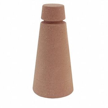 WAUSAU TILE Bollard Round 9in.Lx18in.Wx34in.H, 39UP88