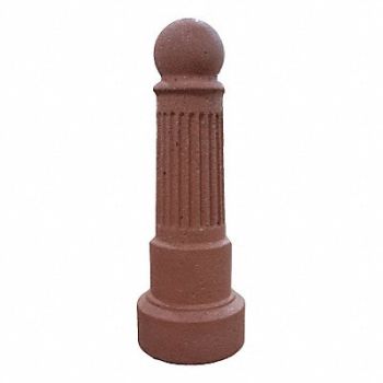WAUSAU TILE Bollard Square 14in.Lx14in.Wx39in.H, 39UR09