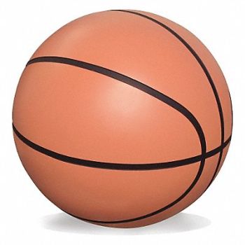 WAUSAU TILE Bollard Basketball 24in.Lx24in.Wx24in.H, 39UR11