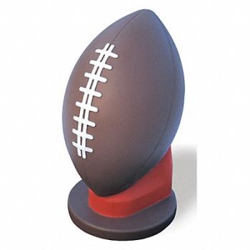 WAUSAU TILE Bollard Football 18in.Lx18in.Wx33in.H, 39UR17