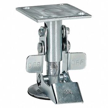 GRAINGER APPROVED General Purpose Floor Lock Steel, 39UT58