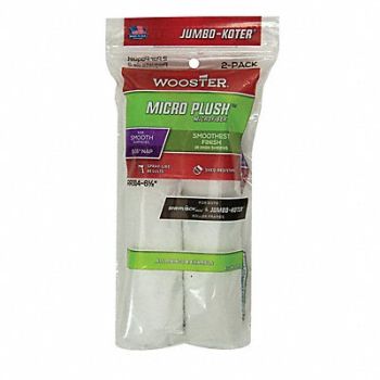 WOOSTER Mini Rollers 6 1/2 L 5/16 Nap PK2, 39UU52