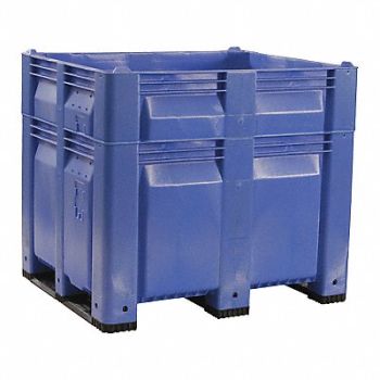 DECADE PRODUCTS J2332 Bulk Container Blue Solid 40 in, 39UV22